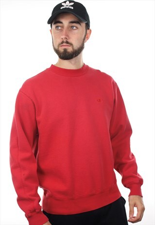 VINTAGE CHAMPION SMALL LOGO SWEATSHIRT JUMPER