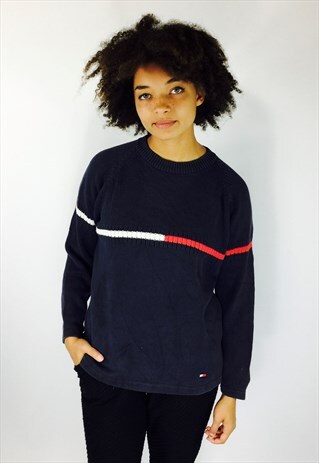TOMMY HILFIGER BIG LOGO JUMPER