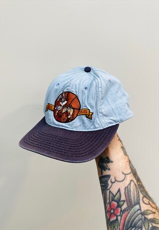 Vintage Rare Looney Tunes Embroidered Hat Cap