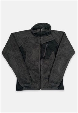 Vintage Columbia grey fleece jacket size M
