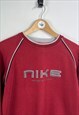 Nike central logo sweatshirt  small