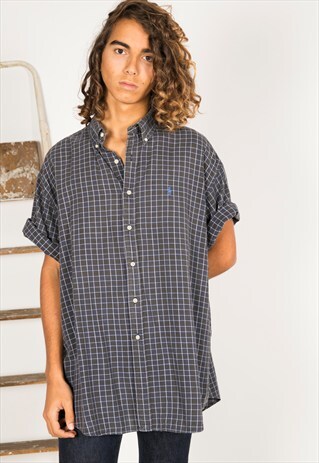 VINTAGE 80S POLO RALPH LAUREN SHIRT / R0068
