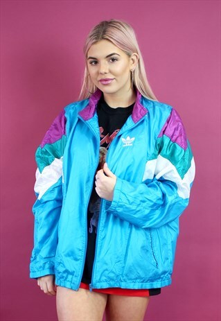 VINTAGE 90'S ADIDAS SHELL BOMBER JACKET