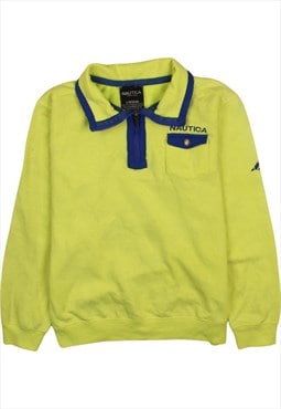 Vintage 90's Nautica Sweatshirt Quater Zip