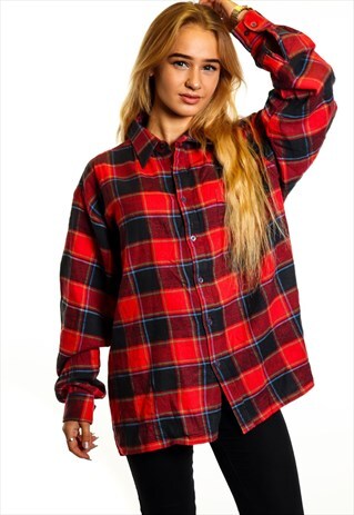 VINTAGE FLANNEL SHIRT S769