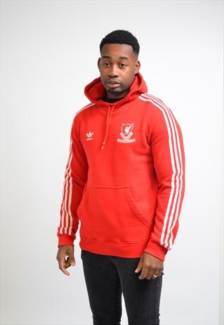 VINTAGE ADIDAS LIVERPOOL FOOTBALL HOODIE