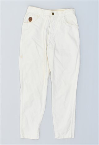 VINTAGE 90'S TRUSSARDI TROUSERS OFF WHITE