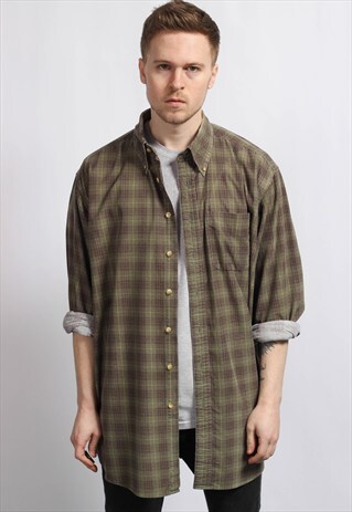 VINTAGE OVERSIZED CORDUROY SHIRT