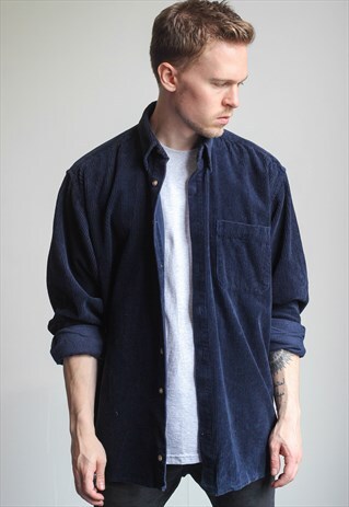 VINTAGE OVERSIZED CORDUROY SHIRT