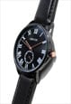 CLASSIC BLACK NUMERAL WATCH