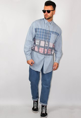 VINTAGE PATCHWORK SHIRT