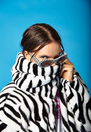 CHECKERBOARD SUNGLASSES