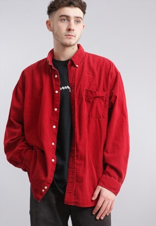 VINTAGE FINE CORD SHIRT Z335