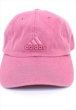 Vintage Adidas Cap Pink With Tonal Embroidered Logo 90s