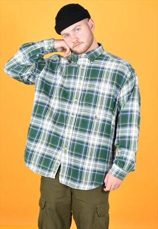 VINTAGE PLAID TOMMY HILFIGER CLASSIC SHIRT
