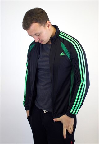 VINTAGE ADIDAS TRACK JACKET.
