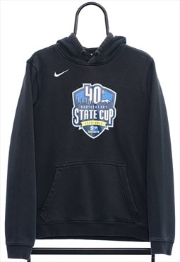Retro Nike State Cup Graphic Black Hoodie Womens