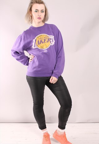 VINTAGE REEBOK LA LAKERS SWEATSHIRT