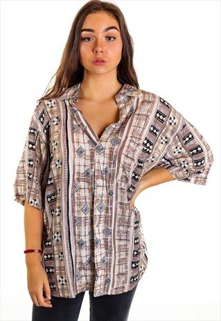 VINTAGE PATTERNED SHIRT S968