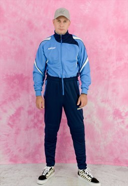 Saller vintage jumpsuit in blue tracksuit 