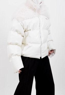 Men's Plush patchwork cotton coat a vol.3