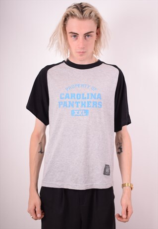 REEBOK MENS VINTAGE T-SHIRT TOP LARGE GREY 90S
