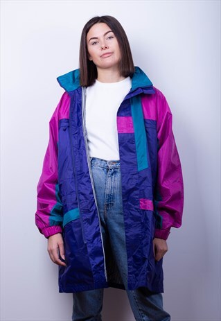 VINTAGE MULTICOLOURED MAC JACKET