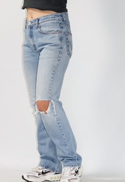 Vintage 90's Mid Rise  Wide Leg Levi Jeans