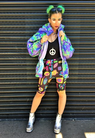 VINTAGE ALUMINOUS SKI JACKET