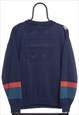 VINTAGE XERIO MAYDAY SQUAD NAVY JUMPER WOMENS