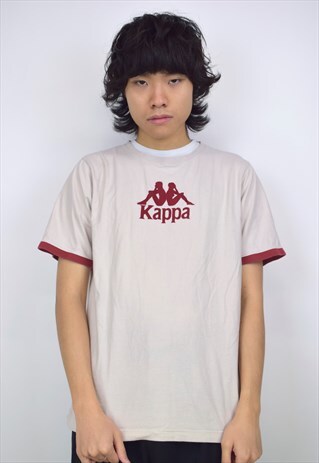 VINTAGE 90S KAPPA PINK TEE