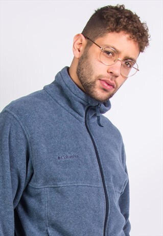 COLUMBIA FLEECE ZIP FASTEN SWEATSHIRT