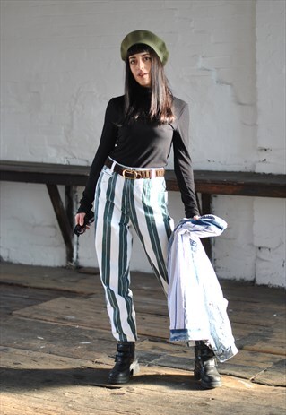 90S CANDY STRIPE JEANS