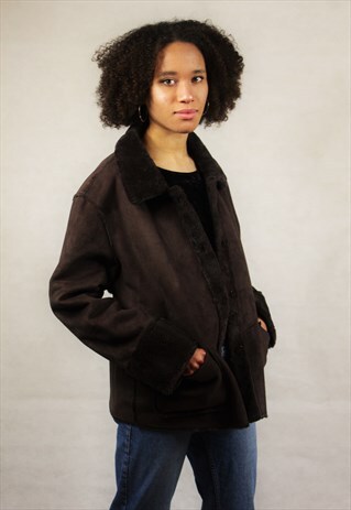 VINTAGE / SUEDE STYLE / SUPER SOFT LINING/ JACKET