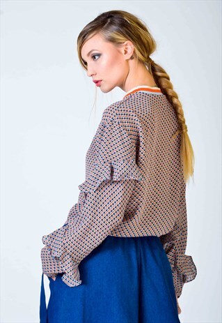 CARLIE SHIRT SKY