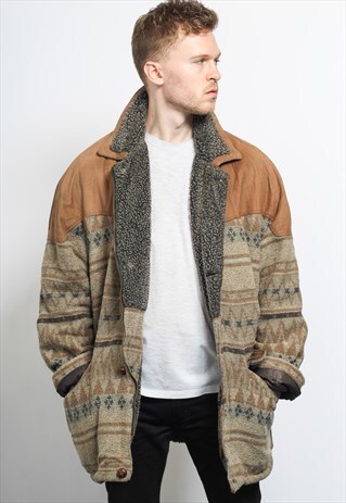 VINTAGE AZTEC INCA JACKET