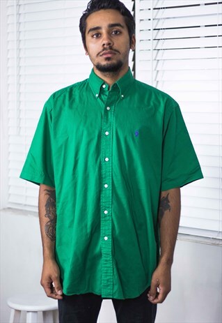 VINTAGE POLO RALPH LAUREN SHIRT LOGO 90S M 9.9