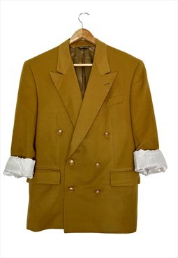 Blazer Givenchy unisex oversized mustard brown