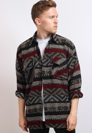 VINTAGE AZTEC NAVAJO SHIRT