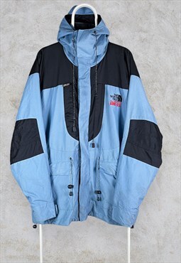 Vintage The North Face Gore-Tex Jacket Black Blue Waterproof