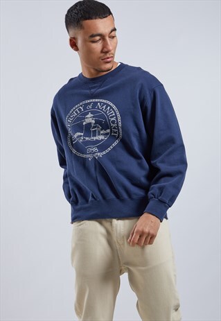 VINTAGE CHAMPION UNIVERSITY OF NANTUCKET SWEATSHIRT