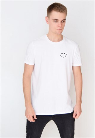 WHITE OK T-SHIRT
