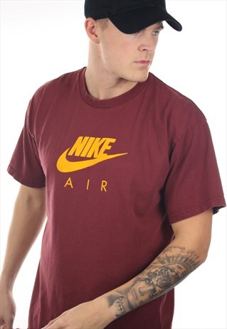 VINTAGE NIKE AIR BIG LOGO T SHIRT TEE