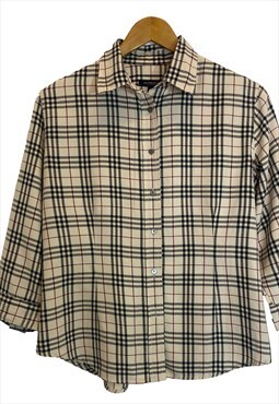 Vintage Burberry blouse size M