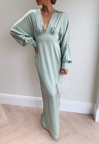 ALEXIS BATWING MAXI DRESS
