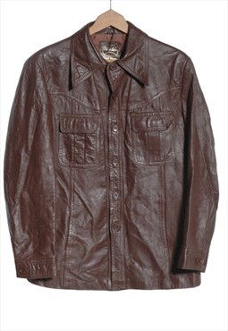 Leather Safari Jacket