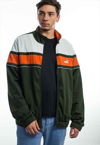 VINTAGE PUMA LOGO JACKET 90S XL 20.4