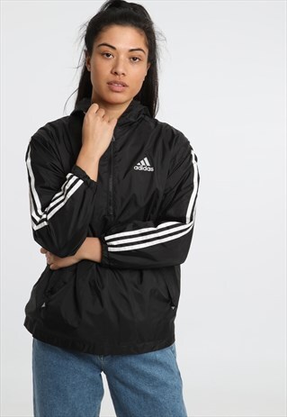 90S ADIDAS LIGHTWEIGHT WINDBREAKER 1/4 ZIP JACKET