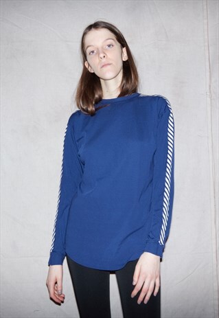 90' SPORT STYLE STRIPED RAVE UNISEX HELLY HANSEN BLOUSE