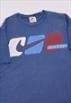 VINTAGE 90S NIKE GRAPHIC PRINT T-SHIRT IN BLUE